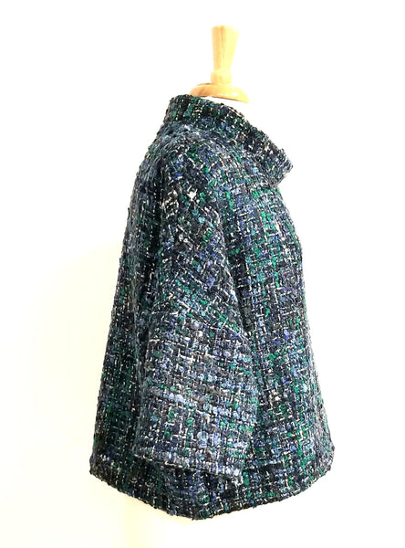 Pèlerine en lainage Chanel - Christine Mercier atelier-boutique