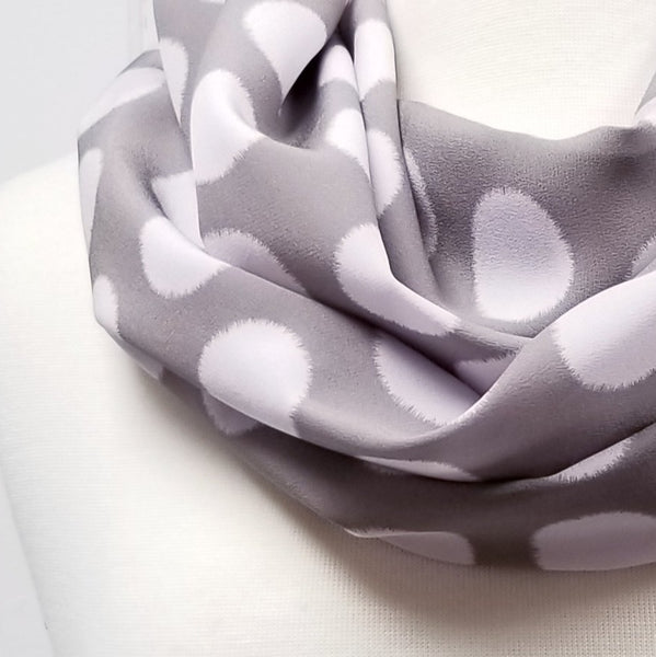 Foulard circulaire en soie - Christine Mercier atelier-boutique