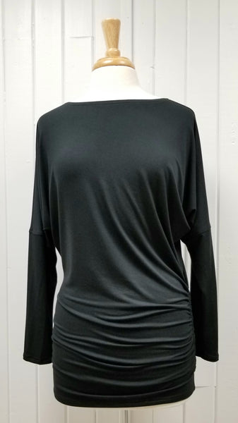 Tunique ''Brigitte'' en jersey de bambou. SUR COMMANDE