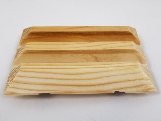 Oiled wooden soap dish from Atelier Unik-Art