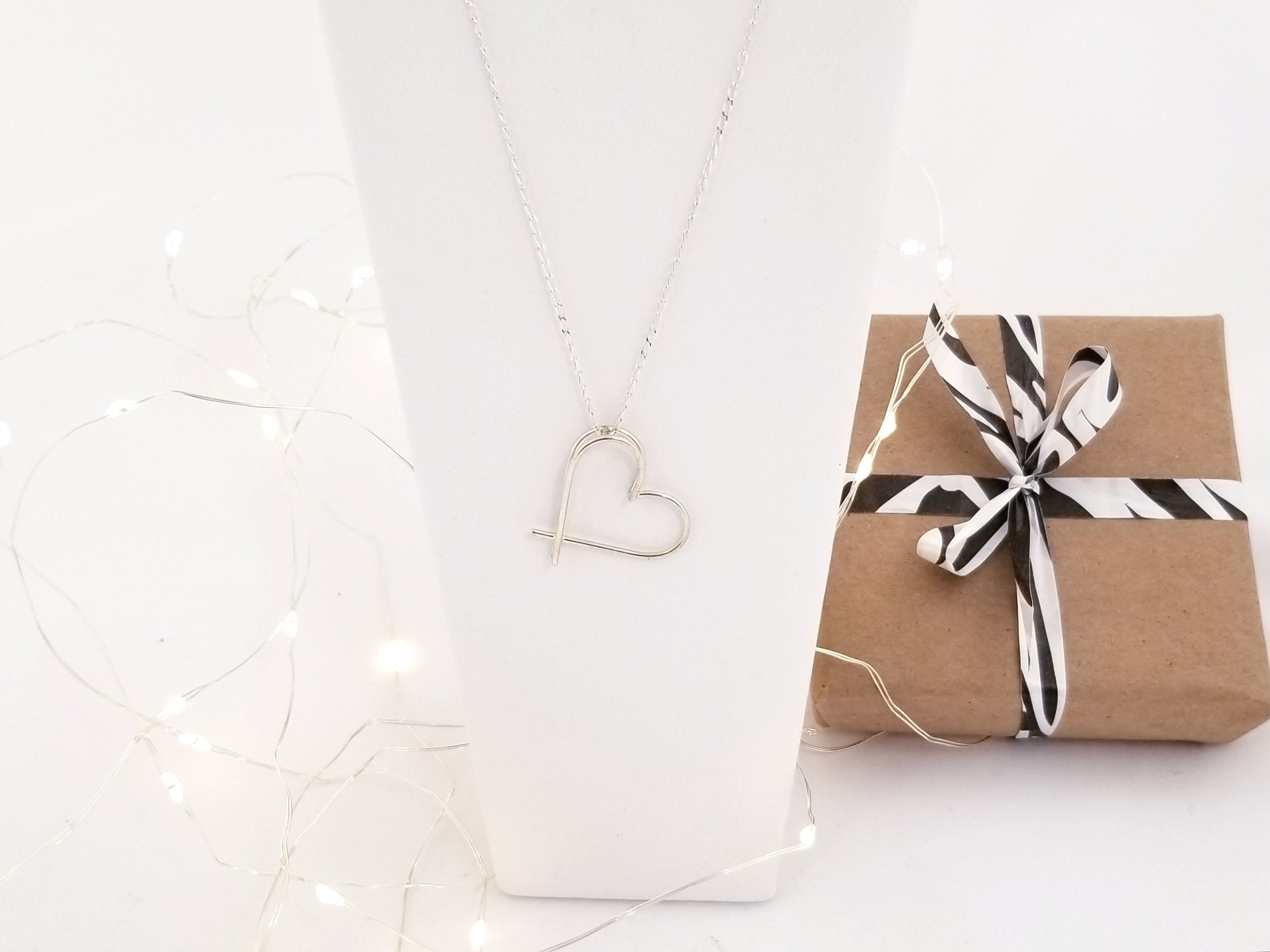SEY - Collier à pendentif "coeur" en argent CO-01 - Christine Mercier atelier-boutique