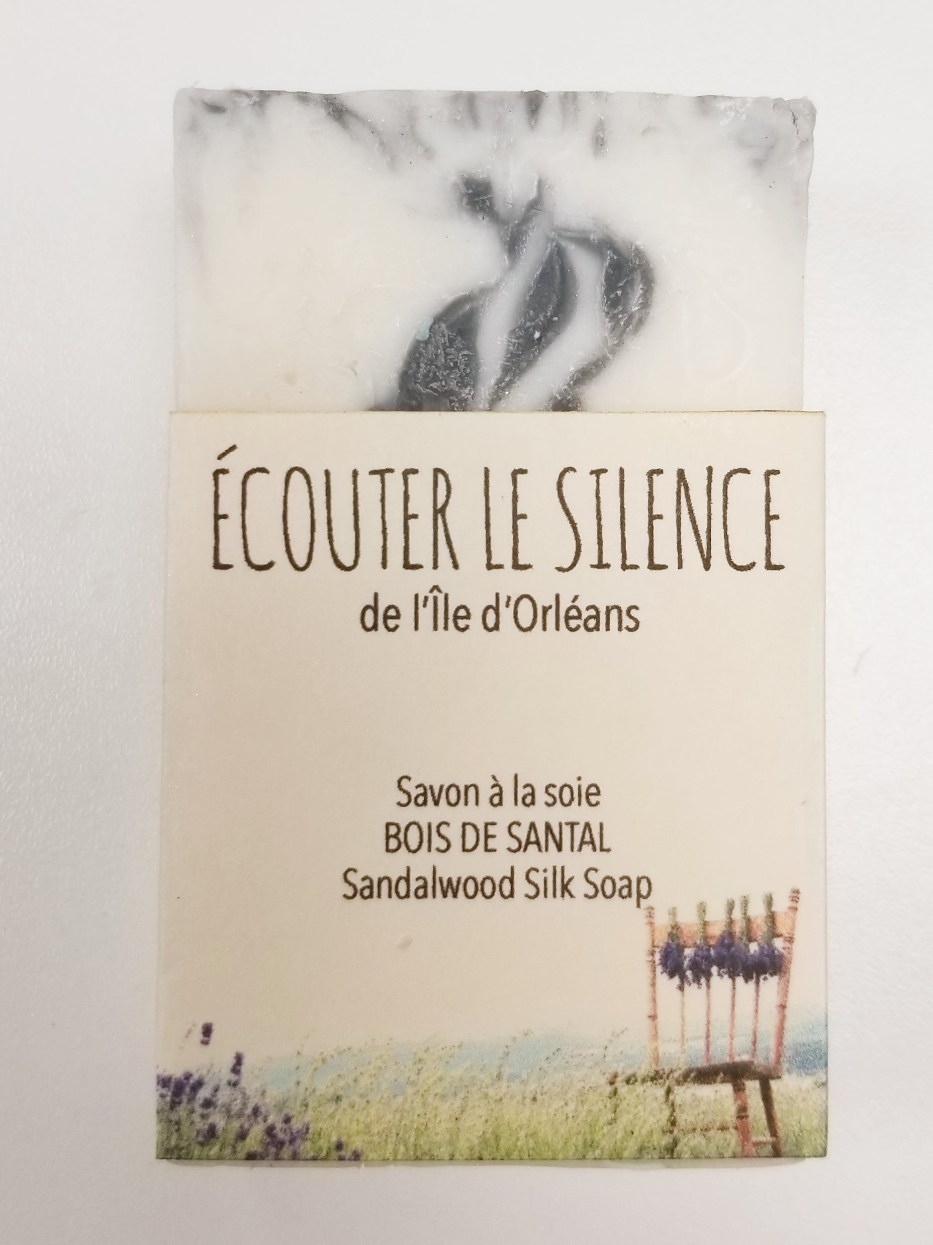 Savon "Écouter le silence" bois de santal - Christine Mercier atelier-boutique