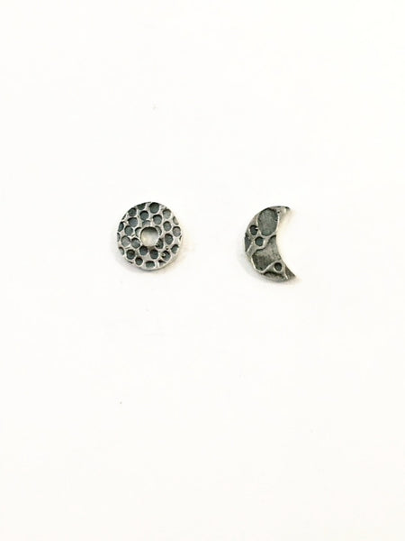 Boucles d'oreilles TR04 trio minimaliste en argent