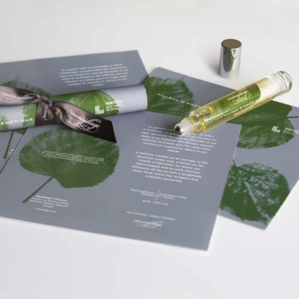 Tilleul d'Amérique  - huile parfumée Monsillage - Christine Mercier atelier-boutique