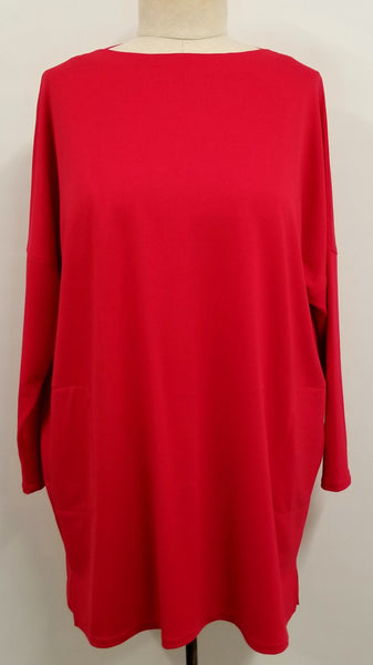 Robe/tunique "Nadine" en taille unique, choix de 6 couleurs, SUR COMMANDE.