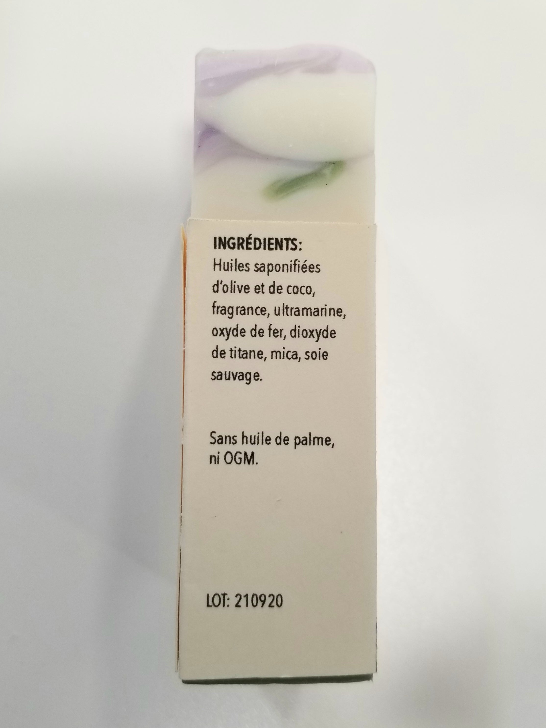 Savon "Le temps des lilas" lilas et muguet - Christine Mercier atelier-boutique