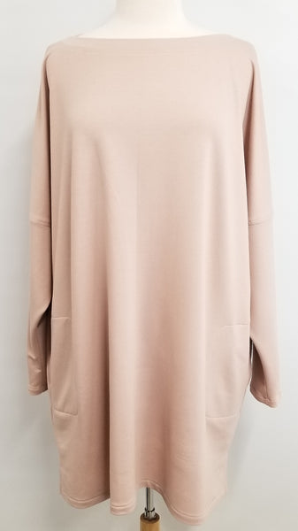 Robe/tunique "Nadine" en taille unique, choix de 6 couleurs, SUR COMMANDE.