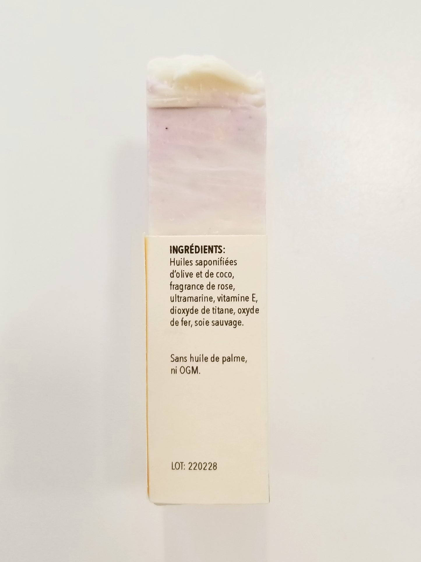 "Rosebud" soap