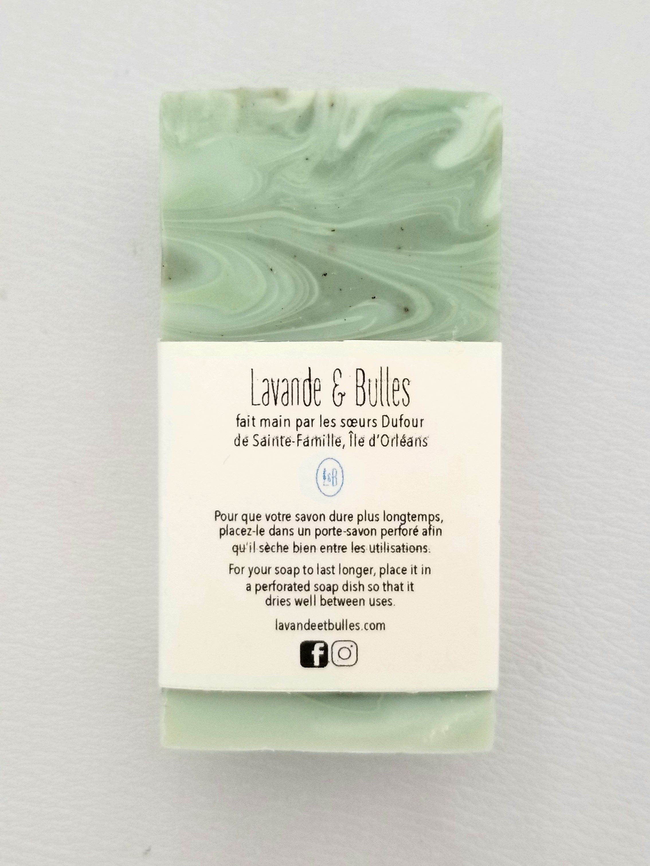 Savon Retrouver ses racines - Christine Mercier atelier-boutique