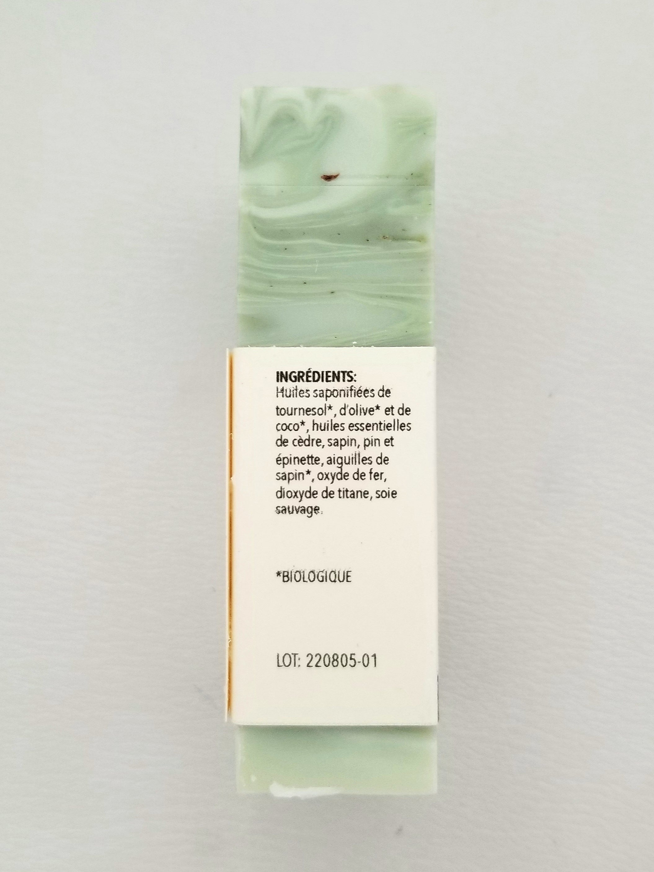 Savon Retrouver ses racines - Christine Mercier atelier-boutique