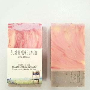 Savon "Surprendre l'aube" citron, orange et lavande