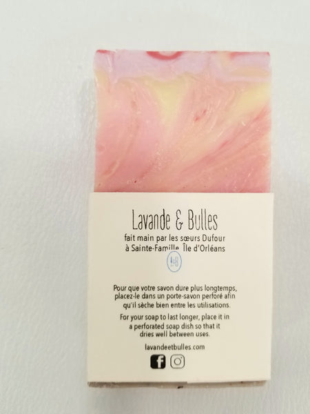 Savon "Surprendre l'aube" citron, orange et lavande