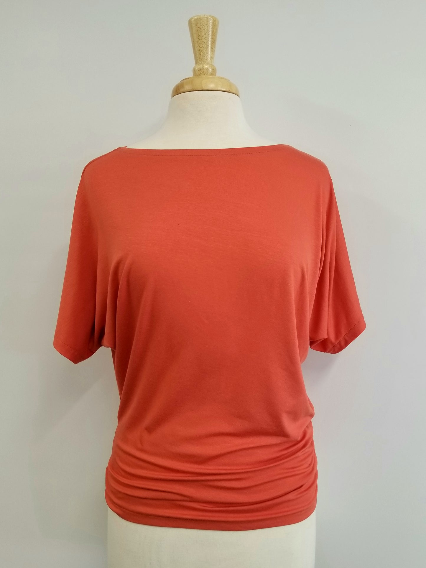 Haut ''Brigitte'' en jersey de bambou. SUR COMMANDE