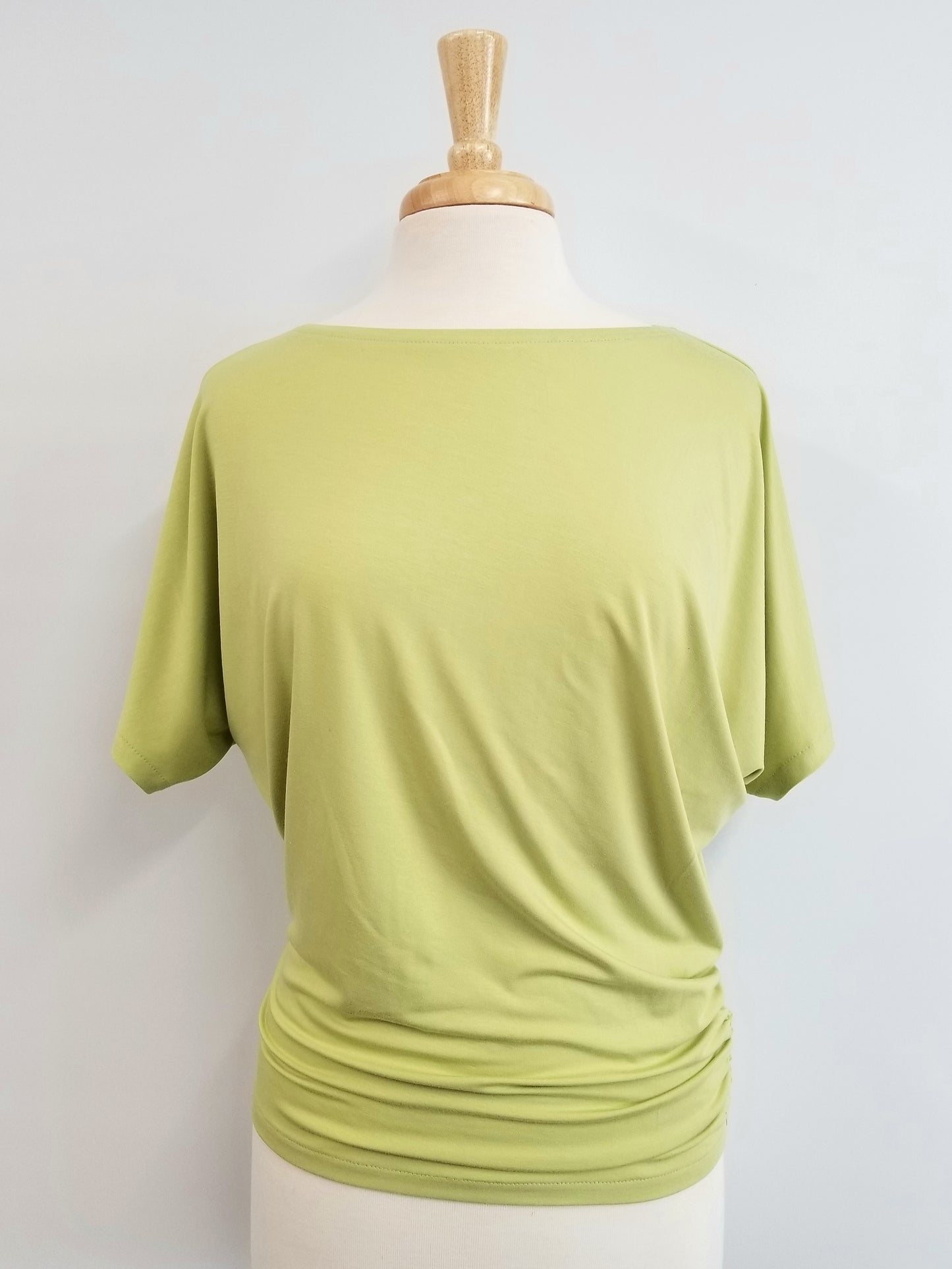 Haut ''Brigitte'' en jersey de bambou. SUR COMMANDE