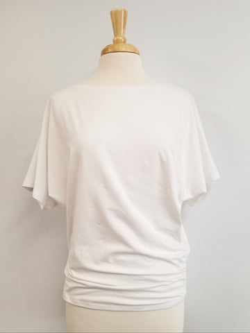 Haut ''Brigitte'' en jersey de coton. SUR COMMANDE