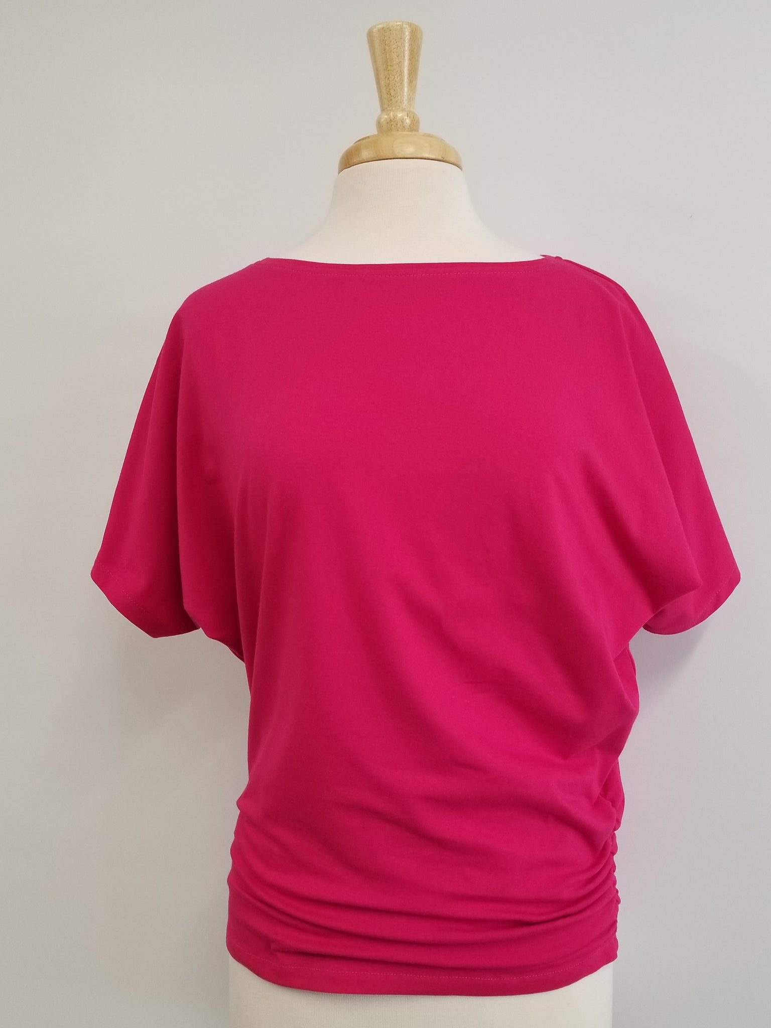 Haut ''Brigitte'' en jersey de coton. SUR COMMANDE