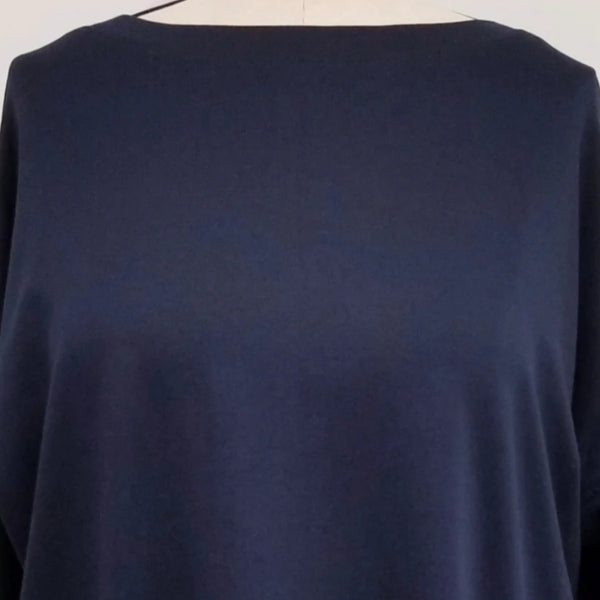 Robe/tunique "Nadine" à manches courtes en taille unique, choix de 6 couleurs