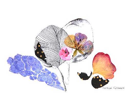 Cartes de souhaits ''Fleurette Lafleur'', ensemble de 5