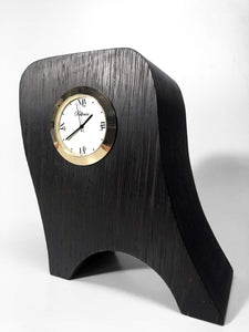 Horloge Pellerin en bois, Wengé